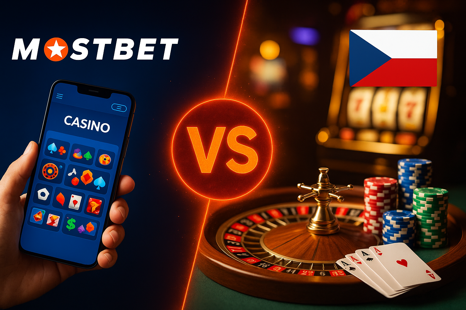 Kasino Mostbet VS české analogy