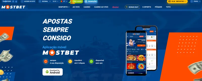 Casino Móvel Mostbet: A Escolha Nº 1 dos Portugueses