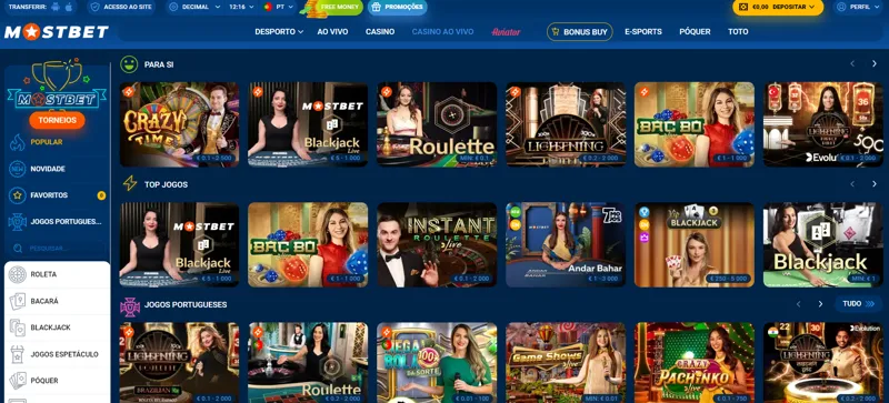 Casino Ao Vivo Mostbet: Recomendações da Casadetodos