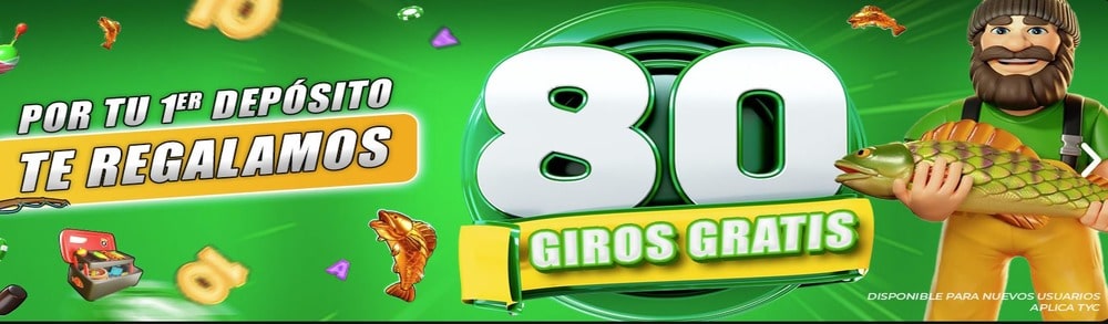 Banner sobre cómo conseguir tiradas gratis en Gangabet