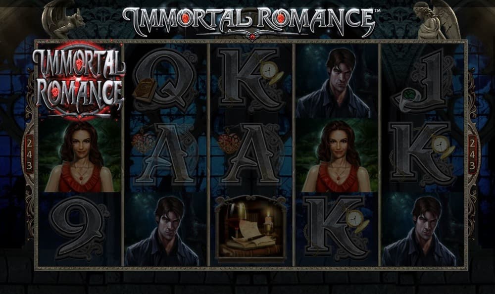 Jugabilidad de la tragamonedas Immortal Romance