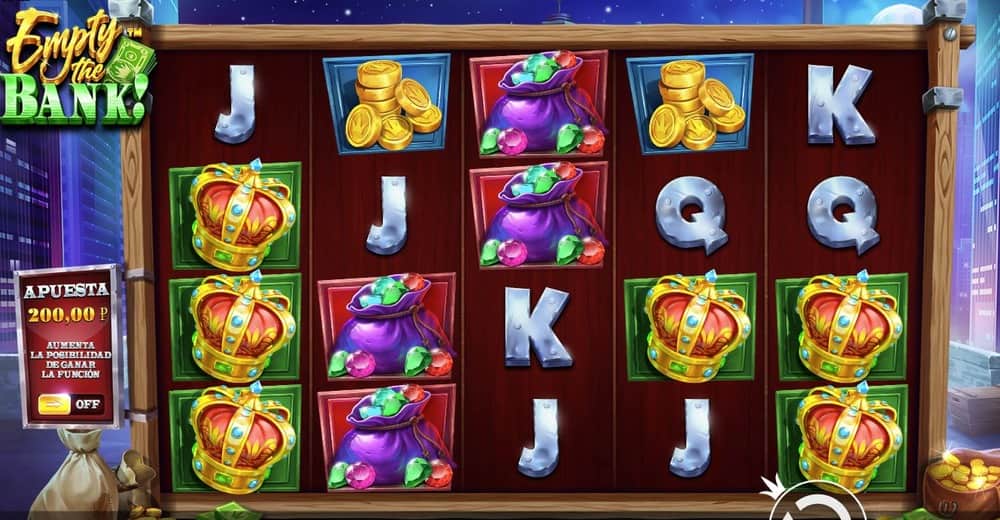 Juego de tragamonedas Empty the Bank