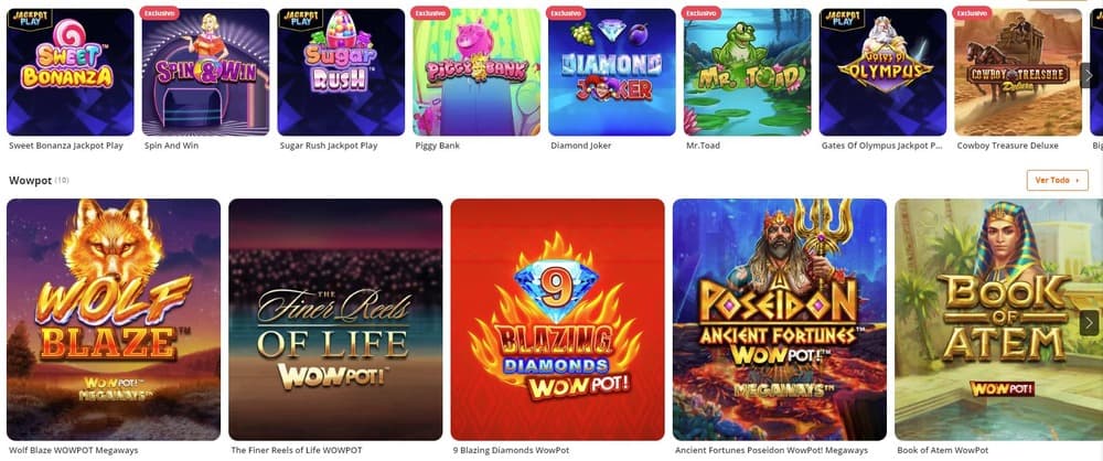 Juegos populares en Betsson Casino