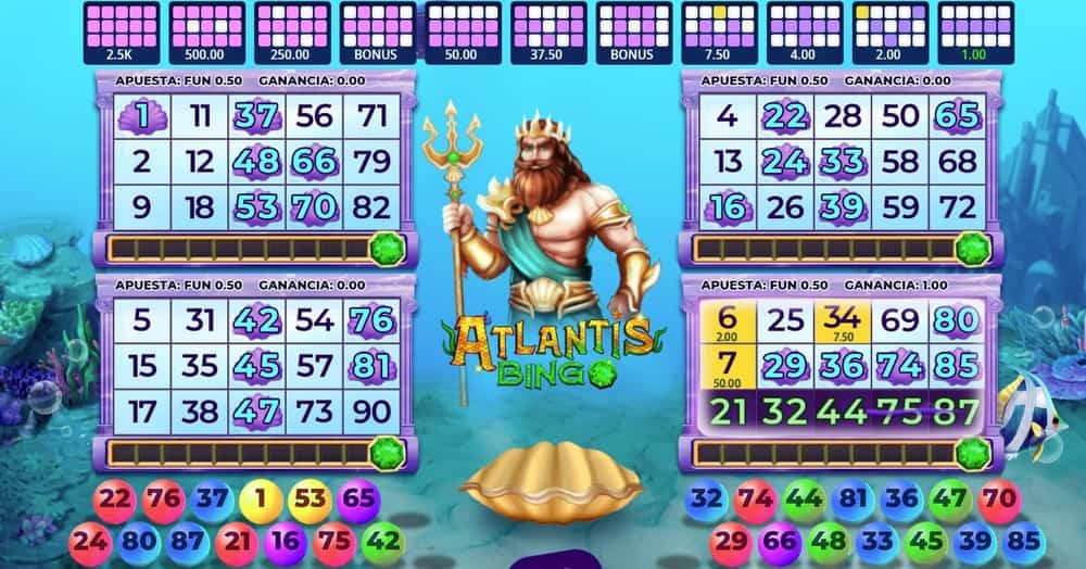 Jugabilidad del bingo virtual