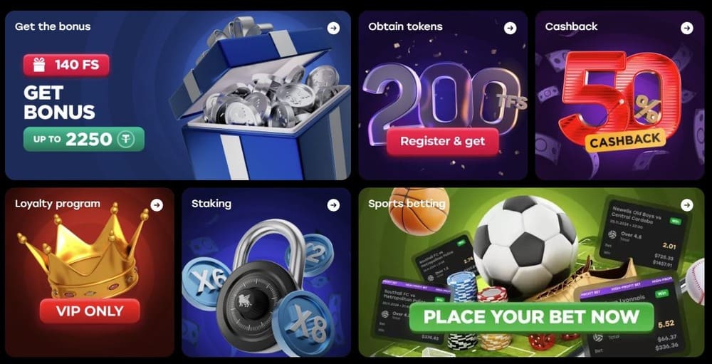 Ofertas de bienvenida de Fairspin