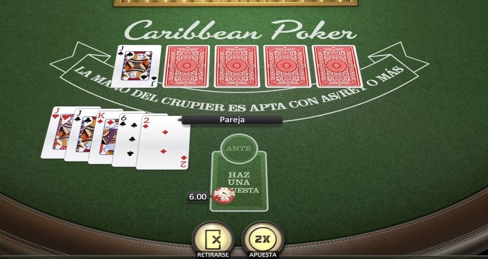 Reparto de cartas en el póker