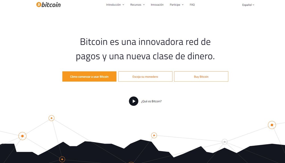 Sitio oficial de Bitcoin